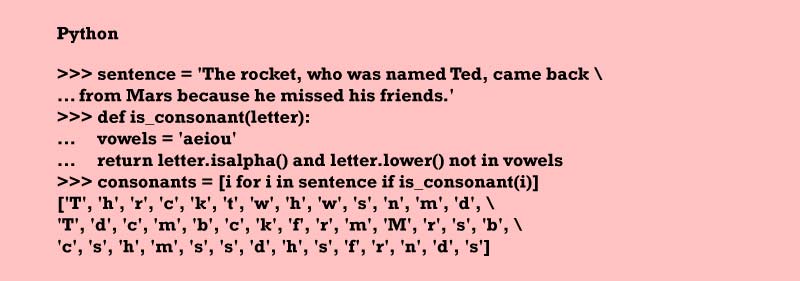 When to Use a List Comprehension in Python